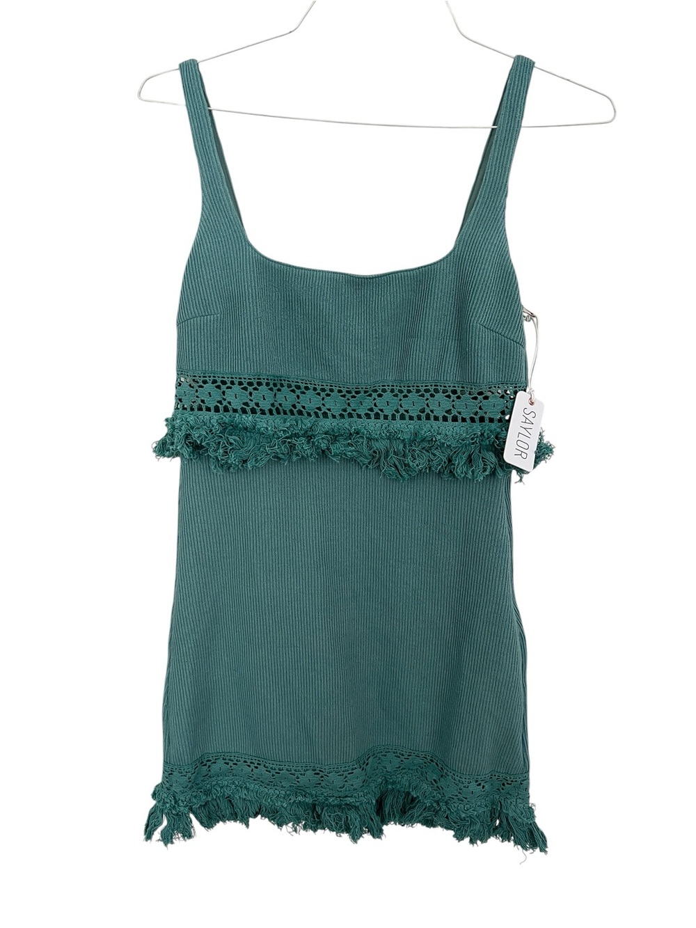 SAYLOR Kenzia Mini Dress in Aqua size medium NWT - Picture 4 of 10